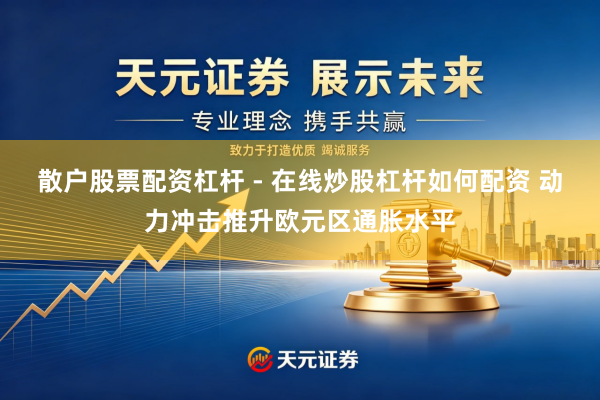 散户股票配资杠杆 - 在线炒股杠杆如何配资 动力冲击推升欧元区通胀水平